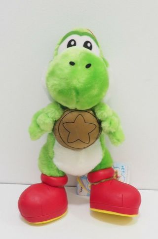 Yoshi Yossy Mario Party Bros Banpresto Dx 12 " Tag Plush 2000 Toy Doll Japan Rare