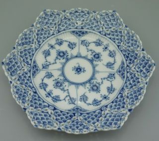 Rare Plate Nr 1144 - Royal Copenhagen Blue Fluted