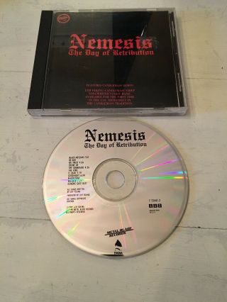 Nemesis: The Day Of Retribution Cd Metal Blade Rare Oop 1990 Classics Series