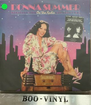 Rare 12 " Vinyl Album Lp Record Donna Summer - Greatest Hits On The Radio 1979 Ex