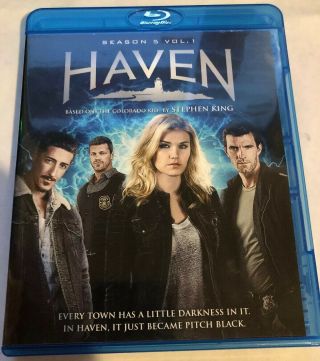 Haven: Season 5,  Volume 1 Blu - Ray 4 Disc Set Rare Stephen King Vg Shape 2014