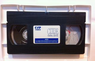 Curse of the Viking Grave VHS CFP clamshell Farley Mowat Kid Adventure RARE NTSC 3