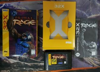 Primal Rage (sega 32x) 1995 | Complete Rare