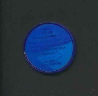 Nick Miller SP 95 Rare 1963 Nalley ' s CFL Football Coin Winnipeg Blue Bombers 2
