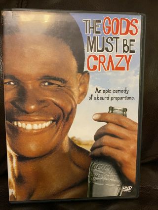 The Gods Must Be Crazy [1980] Dvd Rare & Oop Gift Of God’s Comedy