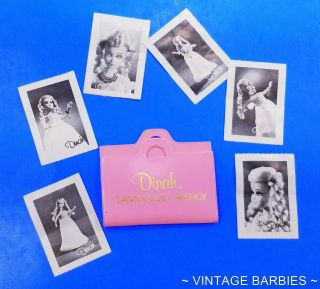 Topper Dawn Dinah Model Doll Pink Portfolio W/photos Minty Htf Vintage 1970 