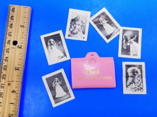 Topper Dawn Dinah Model Doll Pink Portfolio w/Photos MINTY HTF Vintage 1970 ' s 2