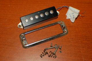 Vintage Rare 1967 Hagstrom Ii Electric Guitar Brdg Pickup Parts Project Luthier