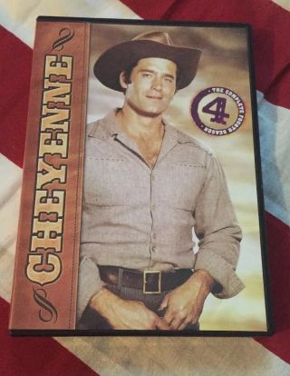 Cheyenne: The Complete Fourth Season [4 Discs] - Dvd Rare