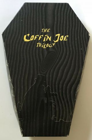 The Coffin Joe Trilogy 3 - Disc Dvd Box Set Limited Edition (coffin Shaped) Rare