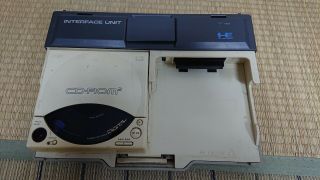 Pc Engine Cd - Rom2 With Interface Unit Rare