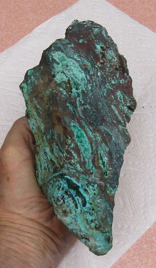 Large Mineral Specimen Of Copper Ore,  From The Ida May Mine,  Lincoln Co. ,  Nevada