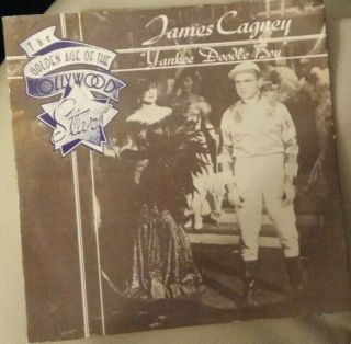 Rare James Cagney Yankee Doodle Boy/ Over There Vinyl Record 7 " Single 1970