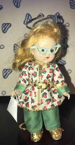 Vintage 1950 Vogue Strung Ginny Doll Pl Blue Sleep Eyes 1955 And Away We Go 53