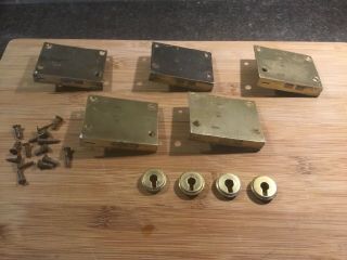 Antique Chest Of Drawers Latches And Key Covers