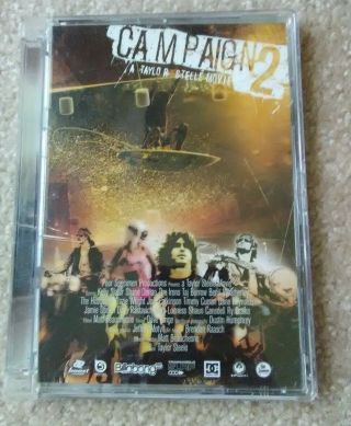 Campaign 2 Dvd A 2 Dvd Set A Taylor Steele Movie Surfing Kelly Slater Rare Oop