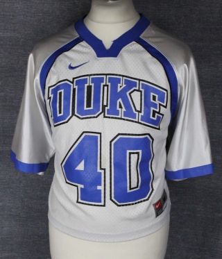 40 Vintage Duke Blue Devils American Football Jersey Nike Mens Medium Rare