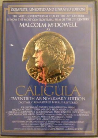 Caligula 20th Anniver.  Dvd (1979) Unrated/remastered/complete Rare Oop Penthouse