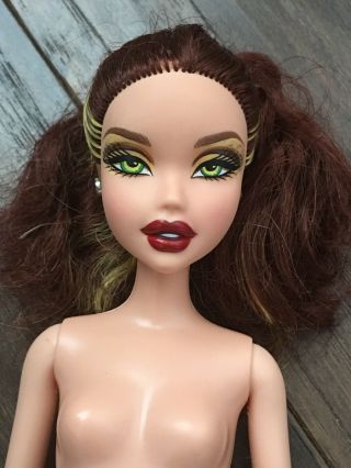 Barbie My Scene Chelsea Doll Roller Girls Articulated Rare Yellow Hair Streaks