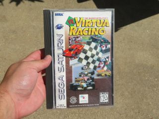 Vr Virtua Racing (sega Saturn,  1996) Rare Cib Great Shape