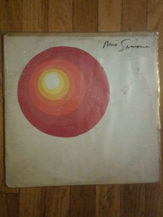 Nina Simone Here Comes The Sun Lp Rare 1971 Rca 1st Pressing Orange Oop