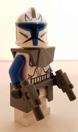 Lego Captain Rex Star Wars Minifigure Phase 1 Rare Htf