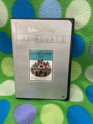Walt Disney Treasures Disneyland Usa Special Historical Broadcasts 2xdvd Rare