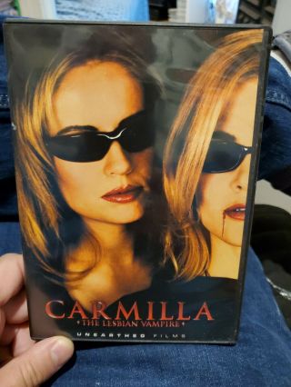 Carmilla: The Lesbian Vampire Dvd Ultra Rare Oop Unearthed Films