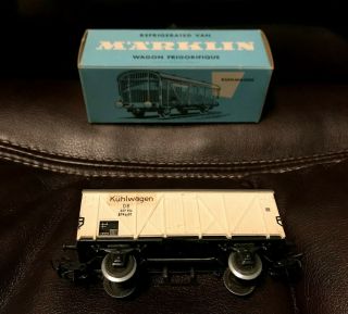 Vintage Marklin Ho Train 4508 Kuhlwagen W/box - Rare -