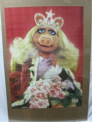 The Muppet Movie Miss Piggy 1979 Henson Vintage Poster Garage Bar Cng127
