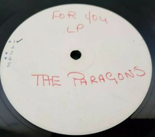 Rare The Paragons - For You Lp A1 B1 Promo Black Joy Dhlp 2004