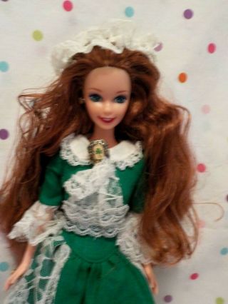 Vintage " Dotw " Irish Reissue Barbie Doll,  Orig Clothes,  Hat,  Shoesmattel Excd