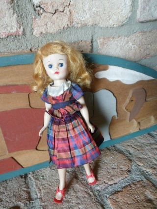 Vintage Vogue 1957 Jill Doll Blonde Hair Walker Doll 10 Inch