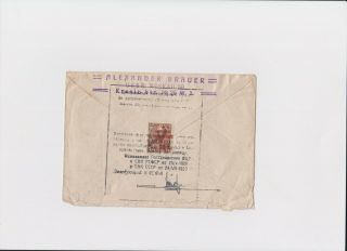 Russia Rare Registered Cover Moscow To Czech Republic