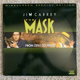 The Mask Special Edition Widescreen Ac - 3 Laserdisc - Jim Carrey - Very Rare