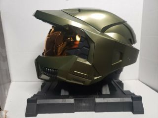 Very Rare Halo 3 Helmet Legendary Edition With Stand 2006 (no Game)
