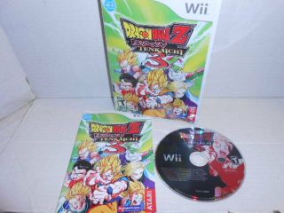 Wii Dragonball Z Budokan Tenkaichi 3 Funimation Atari Video Game Rare Complete