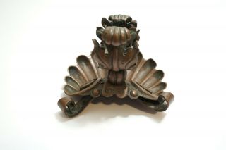 VINTAGE HEAVY HAND FORGED COPPER CANDLE HOLDER ROYCROFT ARTS AND CRAFTS STYLE 3