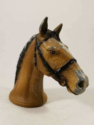 Vintage Metal Horse Head Bottle Opener Rubal York.  Rare.