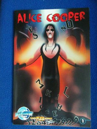 Alice Cooper Comic Flea Market Limited Edition Bluewater Comics Rare