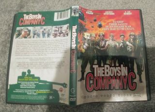 The Boys In Company C - Rare Dvd Widescreen With Insert - Very Good