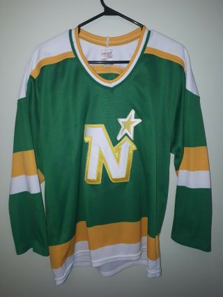 Rare Vtg 90’s Ccm Nhl Minnesota North Stars Hockey Jersey Size (m) Gently