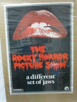The Rocky Horror Picture Show Vintage Poster Garage 1975 Cng45