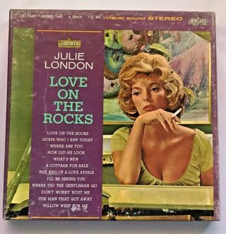 Rare 7 - 1/2ips Julie London Love On The Rocks Reel Tape Guaranteed