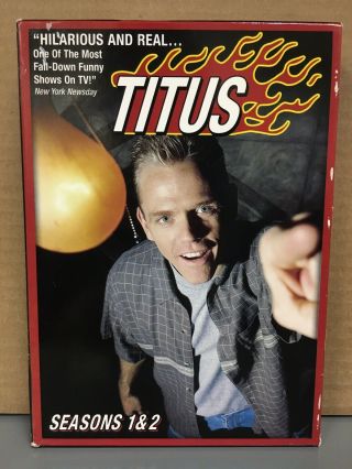 Titus - The Complete First And Second Seasons (dvd,  2005,  6 - Disc Set) Oop Rare