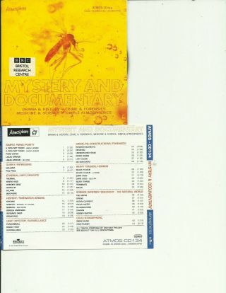 Anthony Phillips (genesis) - Mystery And Documentary Cd Album / 44 Tracks Rare
