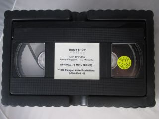 BODY SHOP aka Dr.  Gore VHS HORROR BIG BOX PARAGON VIDEO RARE OOP 3