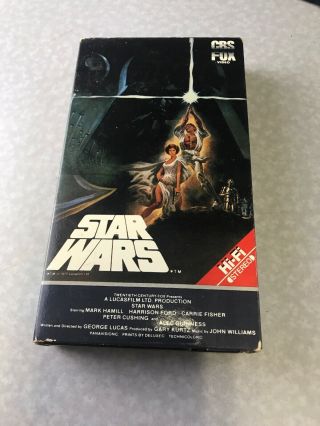 Star Wars Vintage Beta Rare Rws Blockbuster Kg