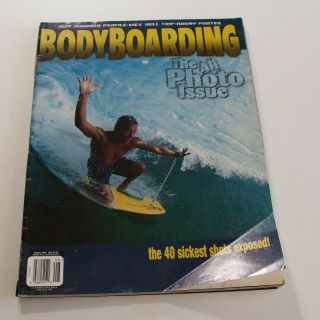 Bodyboarding.  Aug 98.  All Photo 40 Sickest Shots.  Jeff Hubbard.  Mex.  Harny Poster.