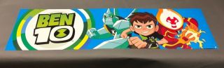 Toys R Us Store Display Sign Ben10 48x12 Rare Toys R Us Exclusive